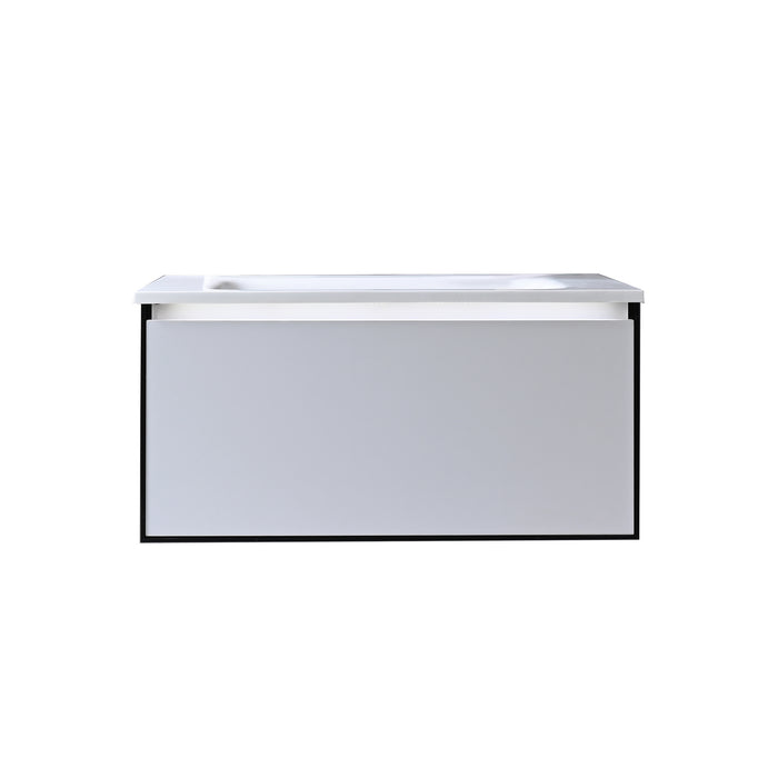 NEO Wallmount Vanities Combination - WV5698 + BASIN5698