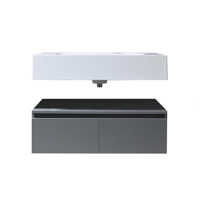 AVENIR Wallmount Vanities Combination Kit 1 - WV5693G + BASIN5693