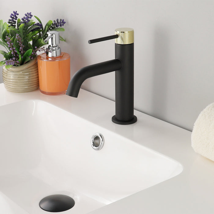 ELEGANTE Single Hole Bathroom Faucet - F11104