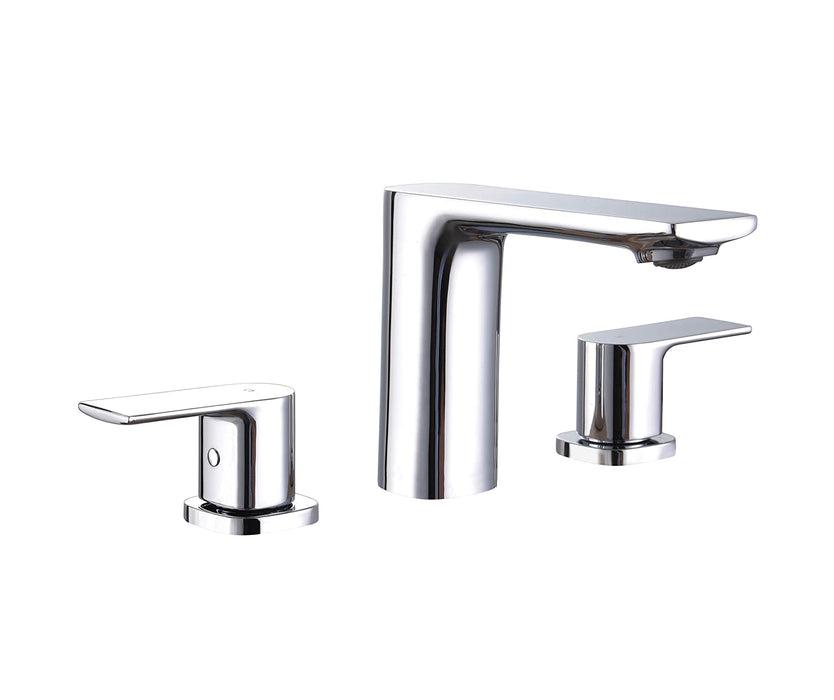 TIMELYSS Three Holes Widespread Bathroom Faucet - F13127