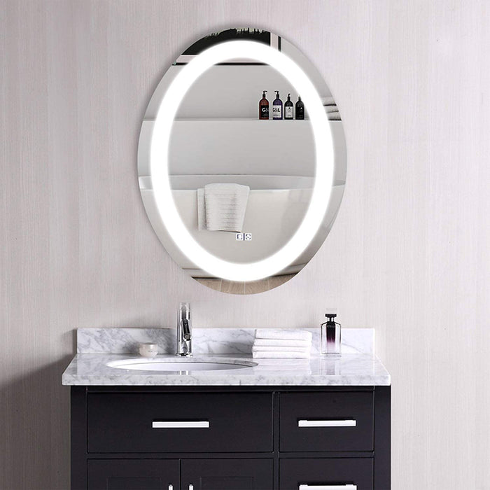 OVAL Bathroom LED Vanity Mirror - MSL-114