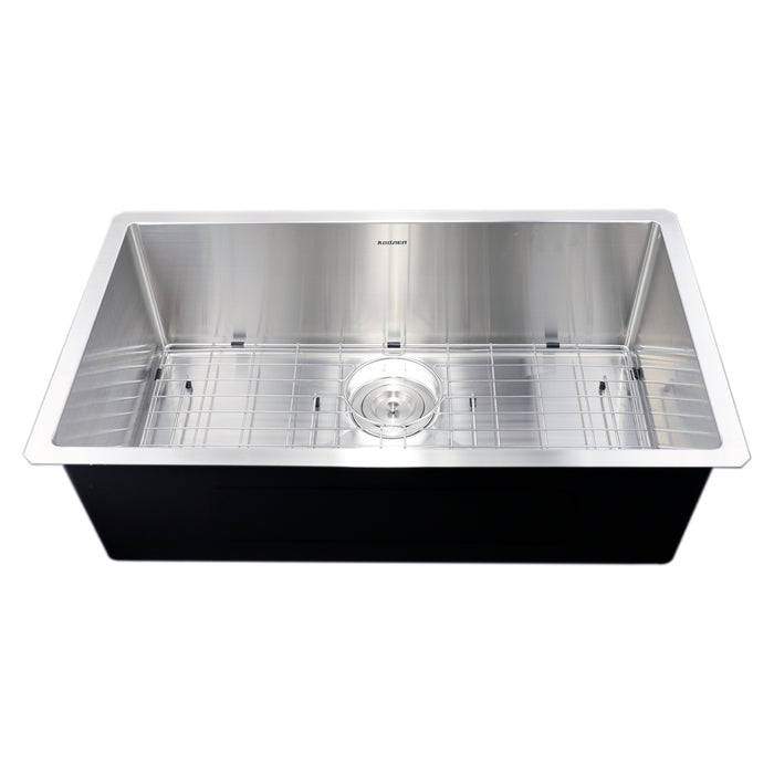 30" MISSION UNDERMOUNT KITCHEN SINK-18G SINGLE BOWL - UN2800