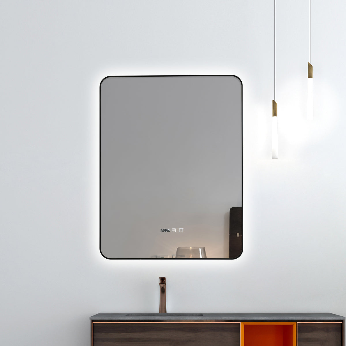 INFINITY Framed Back Light LED Mirror - LMF200B — KODAEN INC.