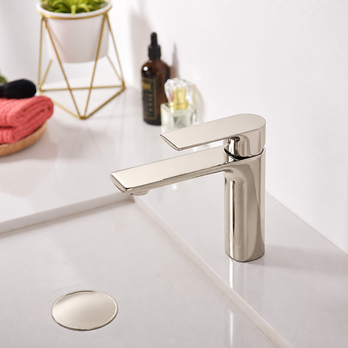 TIMELYSS Single Hole Bathroom Faucet - F11127