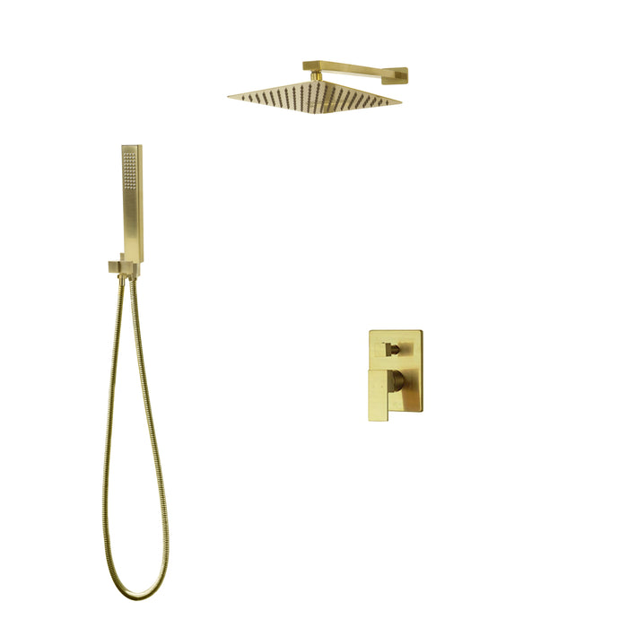 MADISON Two Way Pressure Balanced Shower System - Fixed Hand Shower