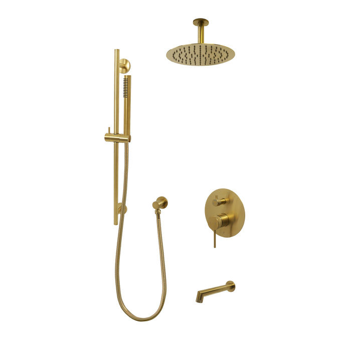 NOHO Three Way Pressure balanced Shower System - Kit 1