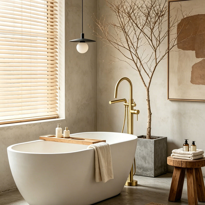 ELEGANTE Freestanding Bathtub Faucet - F71105-D