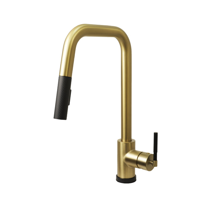 CASCADE Single handle Pull-down Spray Kitchen Faucet - F23200