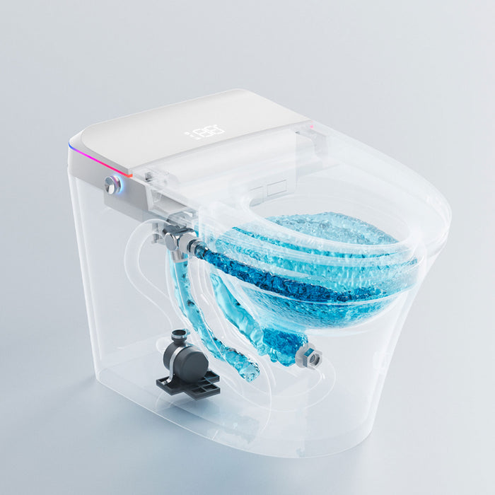Smart toilets with built-in tank Integrated Smart Toilet (SMT-V9D)
