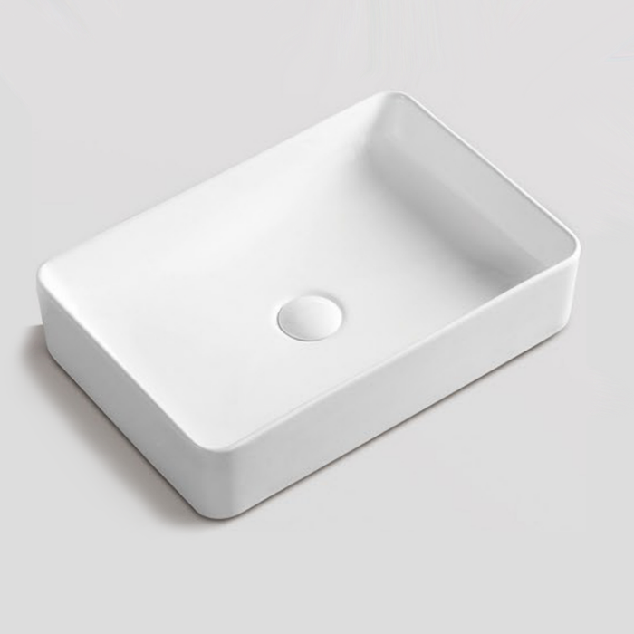 Ceramic square vessel sink - VSK507