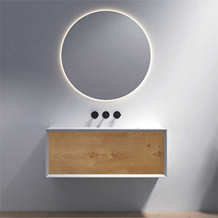 Modern Wallmount Vanities (WV2501 + BASIN2501)