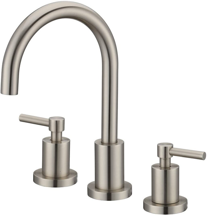 ELEGANTE Three Holes Widespread Bathroom Faucet - F13104