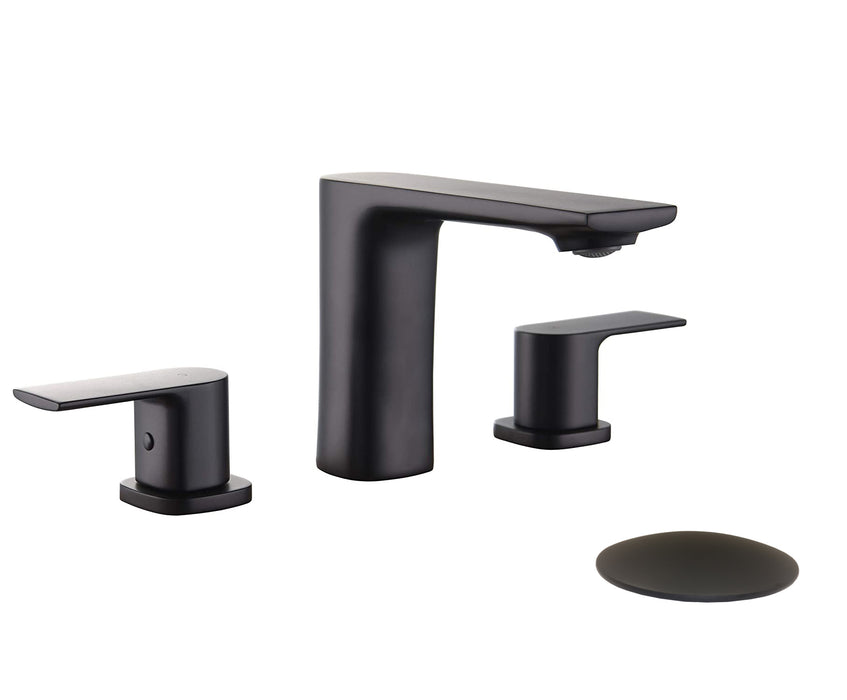 TIMELYSS Three Holes Widespread Bathroom Faucet - F13127