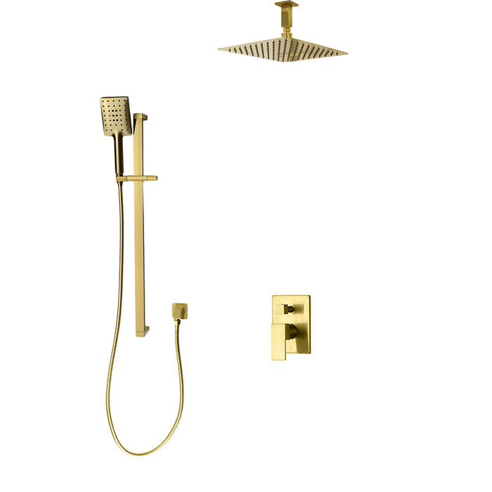 MADISON Two Way Pressure Balanced Shower System - With Sliding Bar