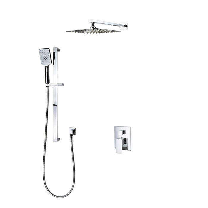 MADISON Two Way Pressure Balanced Shower System - With Sliding Bar