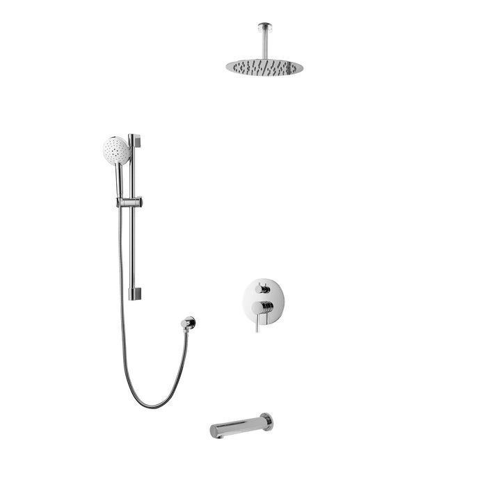ELEGANTE Three Way Pressure Balanced Shower System