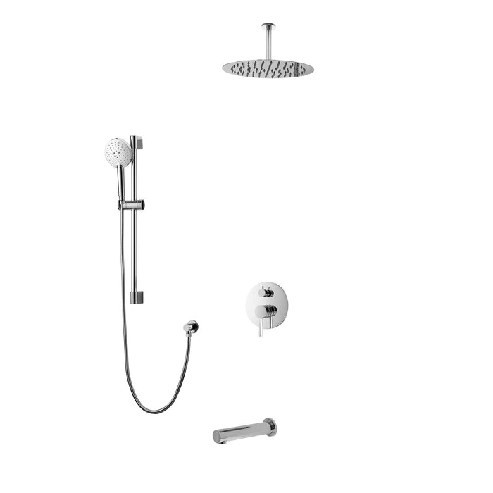 ELEGANTE Three Way Pressure Balanced Shower System