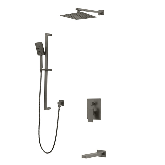 MADISON Pressure Balanced Shower System - Three Way w/ Tub Spout