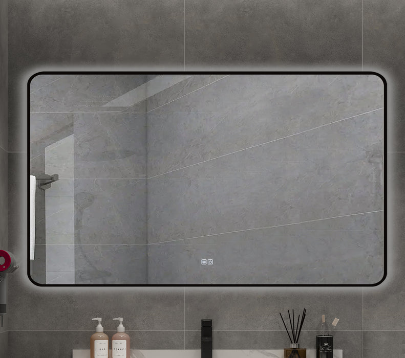 INFINITY RD Back-lit Framed Bathroom LED Vanity Mirror - LEDBMF218